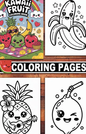 🍉 Kawaii Fruit Coloring Book – Cute & Fun for Kids! 🍍